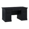 Antique Black Executive Desk (60 Inch) - Birmingham -2