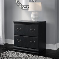 Antique Black 2-Drawer Lateral File - Birmingham