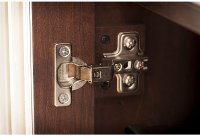 Dark Cherry Audio Cabinet Bookcase - Buena Vista-4