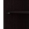 Espresso Oak 5-Shelf Bookcase - Cabot -3