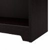 Espresso Oak 5-Shelf Bookcase - Cabot -4