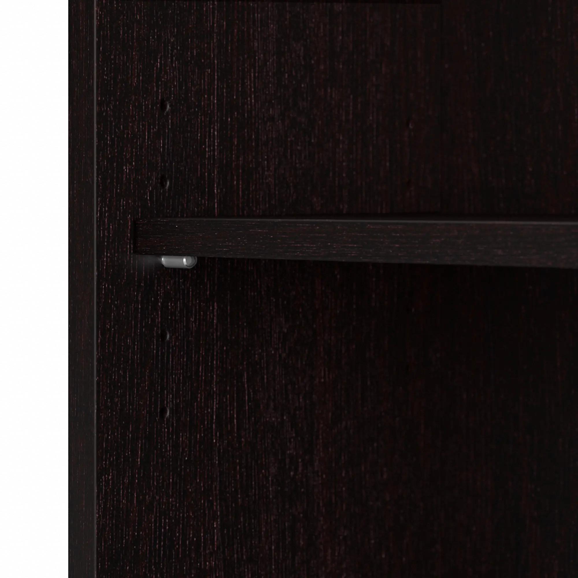 WC31866-03 Espresso Oak 5-Shelf Bookcase - Cabot-3