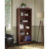 Kathy Ireland Cherry 5-Shelf Bookcase - Bennington -2
