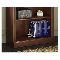Kathy Ireland Cherry 5-Shelf Bookcase - Bennington -4