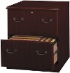 Kathy Ireland Cherry 2 Drawer Lateral File Cabinet - Bennington -2