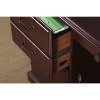 Kathy Ireland Cherry Manager's Desk - Bennington-7