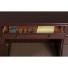 Kathy Ireland Cherry Manager's Desk - Bennington-8