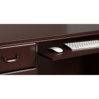 Kathy Ireland Cherry L-Desk - Bennington -4