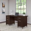 Clearance Mocha Cherry Office Desk 60W - Somerset