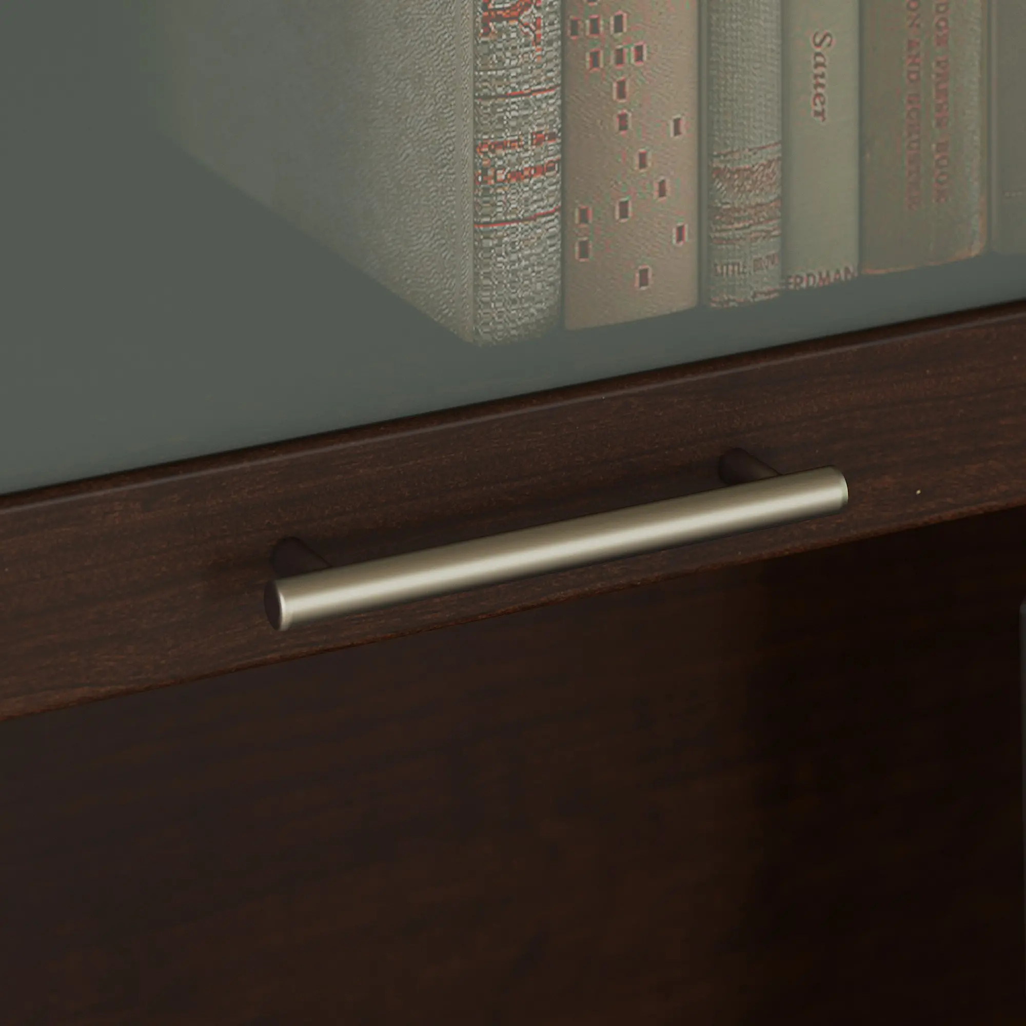 WC81831 Somerset Mocha Cherry 60W L Shaped Desk Hutch-3
