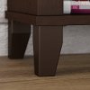 Mocha Cherry 5-Shelf Bookcase - Somerset -3