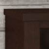 Mocha Cherry 5-Shelf Bookcase - Somerset -4