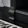 Antique Black Executive 5-Shelf Bookcase - Birmingham -7