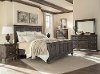 Charcoal Gray 6 Piece Queen Bedroom Set - Calistoga