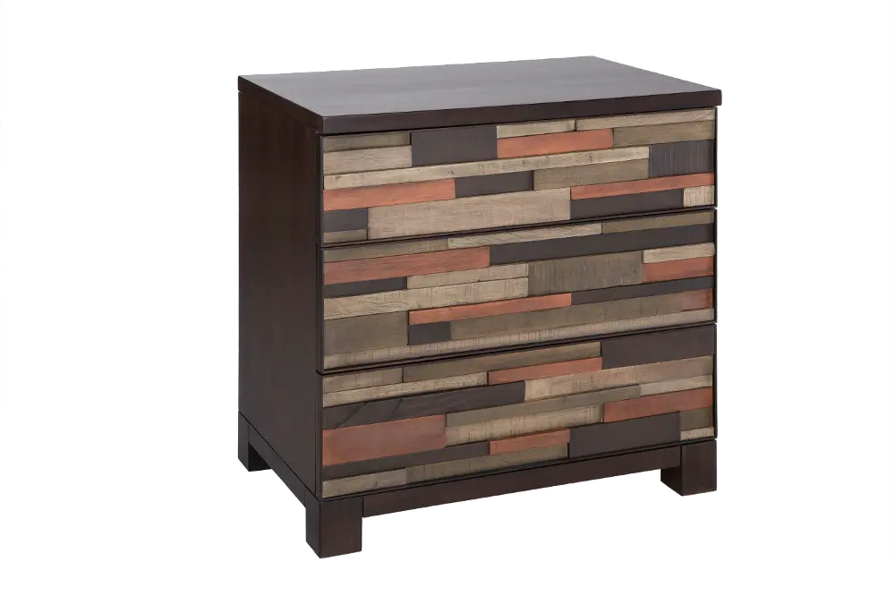 TAV-930/FPF19-0332 Ink+Ivy Tavarua Wood 3-Drawer Rustic Modern Dresser-1