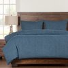 Clearance Denim Blue 3 Piece Twin Bedding Collection