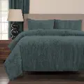 Draper Blue 4 Piece Queen Bedding Collection