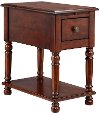Stein World Cherry Oak Eldora Chair Side Table
