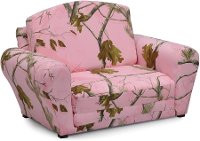 Pink Camouflage Sleepover Sofa - Real Tree