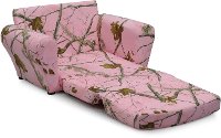 Pink Camouflage Sleepover Sofa - Real Tree-2