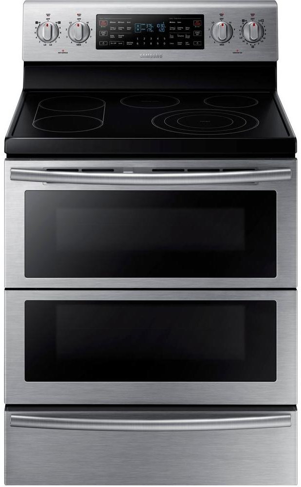NE59J7850WS Samsung Double Oven Electric Range with Flex Duo - 5.9 cu. ft. Stainless Steel-1