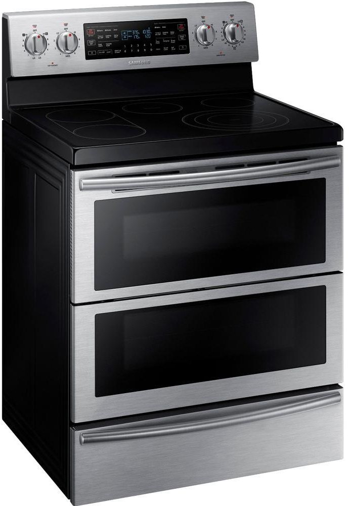 NE59J7850WS Samsung Double Oven Electric Range with Flex Duo - 5.9 cu. ft. Stainless Steel-2
