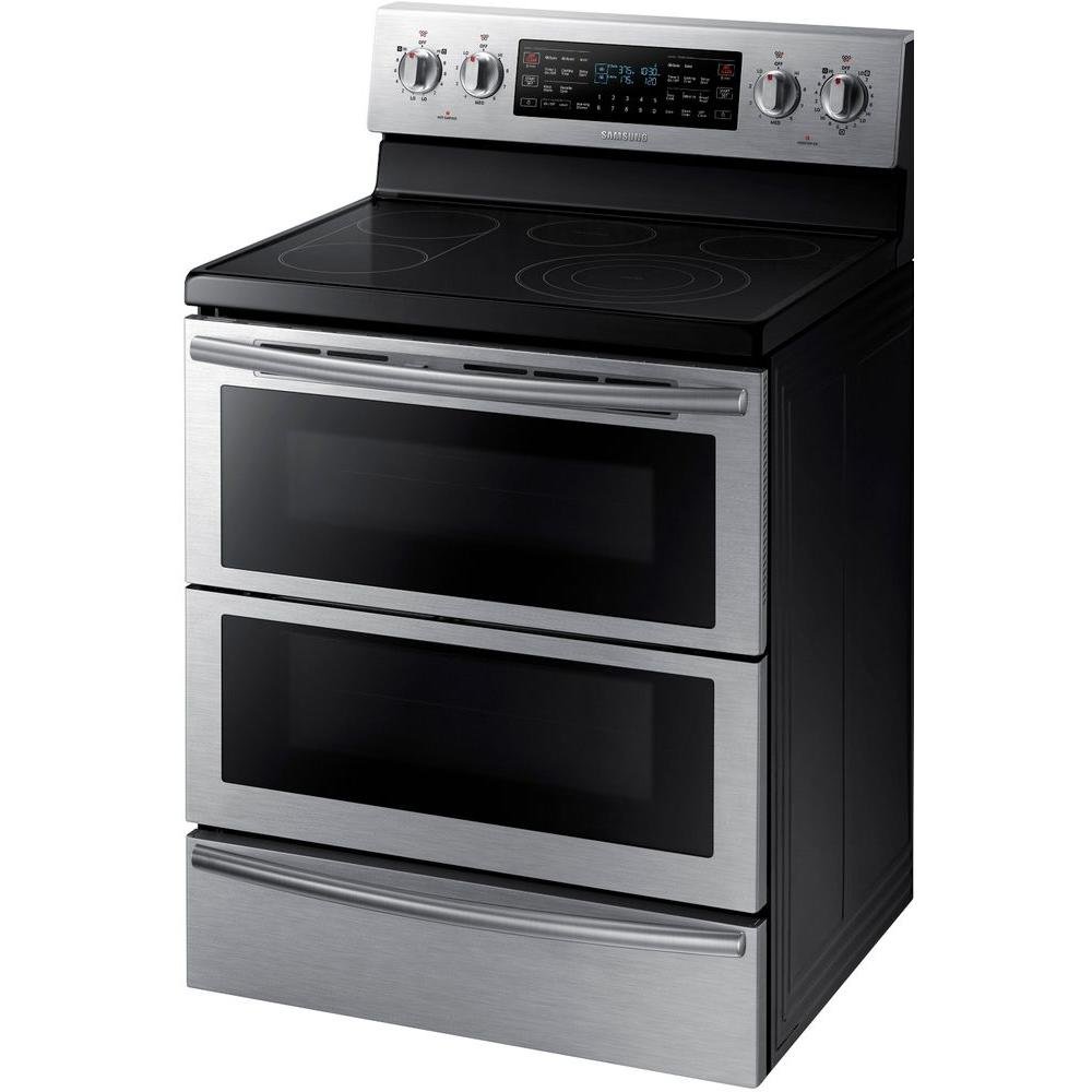 NE59J7850WS Samsung Double Oven Electric Range with Flex Duo - 5.9 cu. ft. Stainless Steel-3