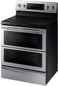 NE59J7850WS Samsung Double Oven Electric Range with Flex Duo - 5.9 cu. ft. Stainless Steel-3