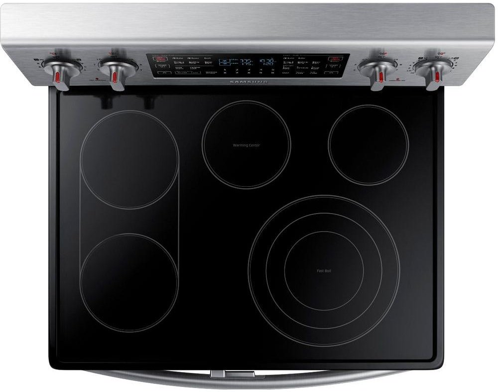 NE59J7850WS Samsung Double Oven Electric Range with Flex Duo - 5.9 cu. ft. Stainless Steel-4