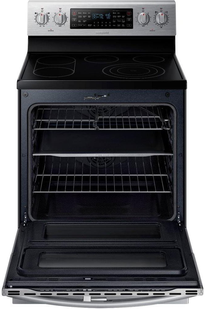NE59J7850WS Samsung Double Oven Electric Range with Flex Duo - 5.9 cu. ft. Stainless Steel-6
