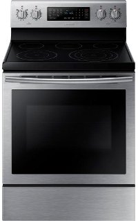NE59J7630SS Samsung 5.9 cu. ft. Electric Range with True Convection - Stainless Steel