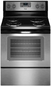 WFC310S0ES Whirlpool Electric Range - 4.8 cu. ft. Stainless Steel