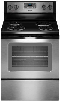 WFC310S0ES Whirlpool Electric Range - 4.8 cu. ft. Stainless Steel
