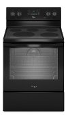 WFE540H0EB Whirlpool 30 Inch 6.4 cu. ft. Electric Range - Black-1