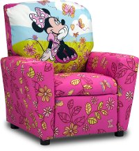 Disney's Minnie Mouse Cuddly Cuties Kid's Recliner
