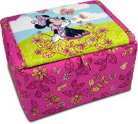 Disney's Minnie Mouse Cuddly Cuties Upholstered Storage Box