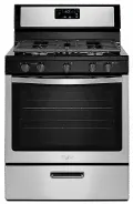 WFG505M0BS Whirlpool 5.1 cu ft Gas Range - Stainless Steel