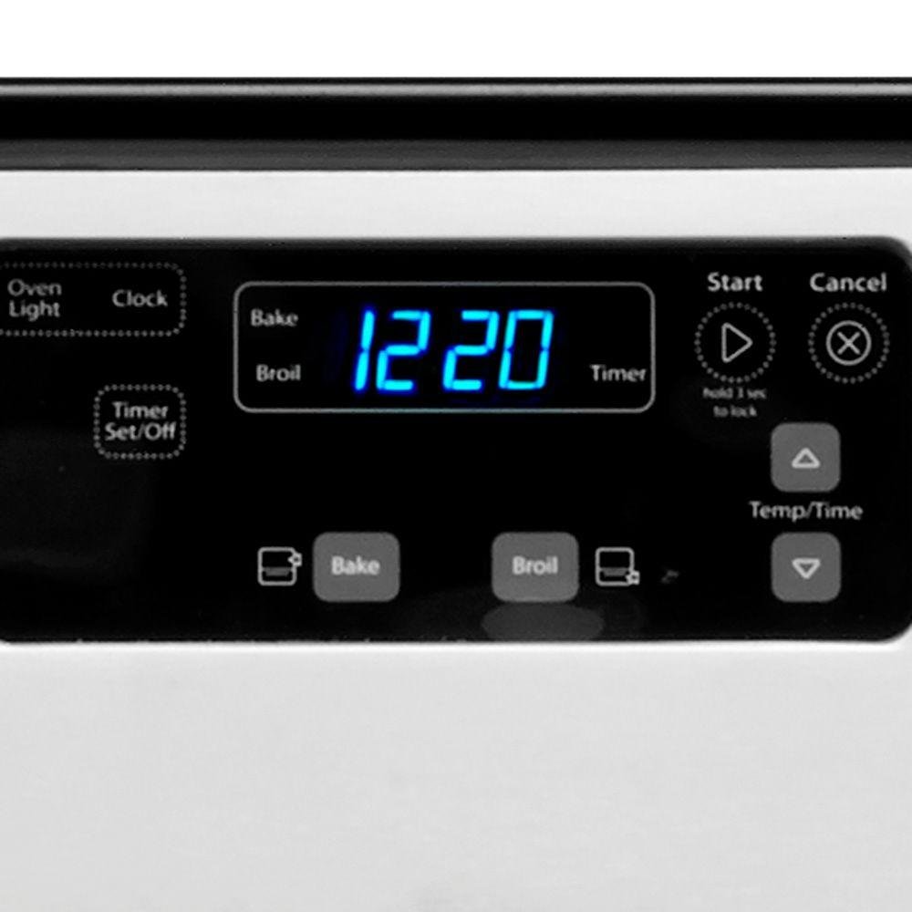 WFG505M0BS Whirlpool Gas Range - 5.1 cu. ft. Stainless Steel and Black-3