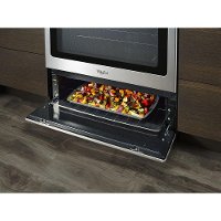 WFG505M0BS Whirlpool Gas Range - 5.1 cu. ft. Stainless Steel and Black-5