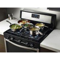WFG505M0BS Whirlpool Gas Range - 5.1 cu. ft. Stainless Steel and Black-6