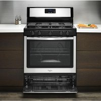 WFG505M0BS Whirlpool Gas Range - 5.1 cu. ft. Stainless Steel and Black-8