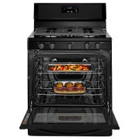 WFG505M0BB Whirlpool Gas Range - 5.1 cu. ft. Black-2
