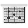 WFG505M0BW Whirlpool Gas Range - 5.1 cu. ft. White-2