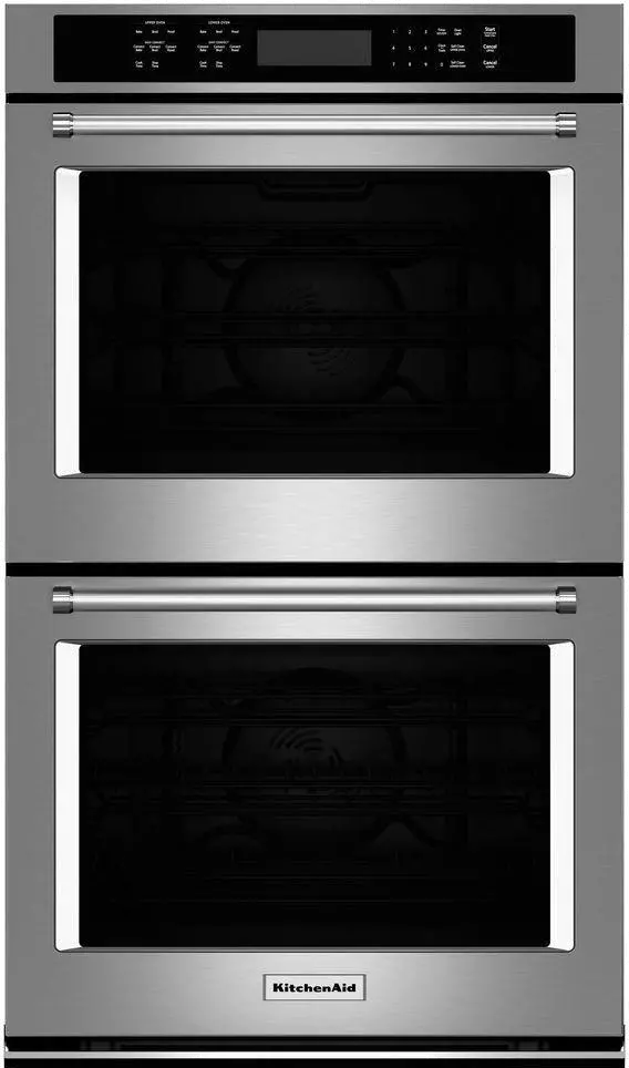 KODE507ESS KitchenAid 27 Inch Double Wall Oven - 8.6 cu. ft. Stainless Steel-1