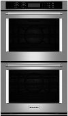 KODE507ESS KitchenAid 27 Inch Double Wall Oven - 8.6 cu. ft. Stainless Steel