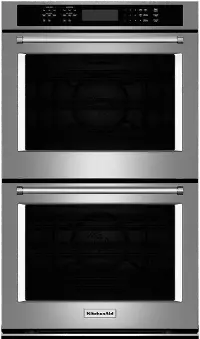 KODE507ESS KitchenAid 27 Inch Double Wall Oven - 8.6 cu. ft. Stainless Steel