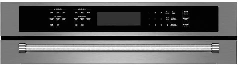KODE507ESS KitchenAid 27 Inch Double Wall Oven - 8.6 cu. ft. Stainless Steel-3