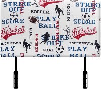 Sports Upholstered Twin Headboard