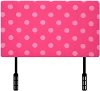 Pink Upholstered Twin Headboard