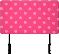 Pink Upholstered Twin Headboard